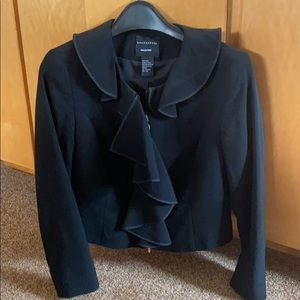 Black waist-length jacket